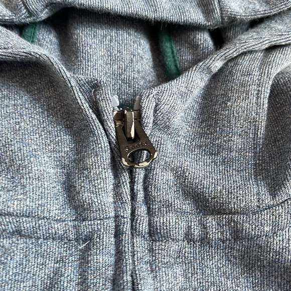 Roots kids blue hoodie with black logos size youth small (5-6 years) - Picture 6 of 9